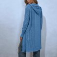 thumbnail image 6 of Enjoytime Fall Winter Long Cardigans for Women Long Sleeve Open Front Hooded Knit Coat Warm Cozy Casual Oversized Outerwear with Pockets, 6 of 6