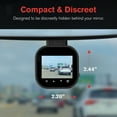 thumbnail image 4 of YADA Roadcam PLUS 1080p Dash Cam with WiFi App Control, Night Vision, Loop Recording, G-Sensor, Compact Size, Micro SD Card Included – BT532967F, 4 of 8