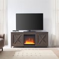 thumbnail image 2 of Henn&Hart 58" Alder Brown TV Stand, 2 of 5