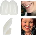thumbnail image 4 of Dientes falsos de 17 mm, 2 piezas, Winnie, payaso, conejito, bruja, accesorios para disfraz de Halloween, color beige, 4 of 5