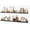 Picture Ledge Shelves,black, variant on Picture Ledge Shelf, 48 Inch Floating Shelves Set of 2, Large Nursery Book Shelves for Toys Storage, Kids Bookshelf Wall Mounted for Wall Decor Books Photo Frames, White