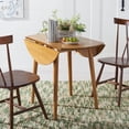 thumbnail image 4 of SAFAVIEH Lovell Transitional Folding Round Dining Table, Light Oak (35 in. W x 35 in. D x 29 in. H/35 in. W x 19.39 in. D x 29.13 in. H), 4 of 12