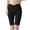 Black, variant on Swim Shorts Women Casual Solid Split Waist High Waist Thin Traceless Bermuda Shorts for Women,Black,2XL