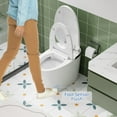 thumbnail image 2 of TROPOW Smart Toilet, Auto Flush Smart Toilet, Modern Toilet for Bathroom, Elongated Smart Tankless Toilet with Heated Seat, Foot Sensor Operation, Automatic Flush, LED lights, White, 2 of 7
