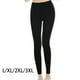 thumbnail image 5 of Minnieouse Leggings finos cómodos pantalones elásticos negros para mujer estilo Simple hermosos pantalones ajustados que combinan con todo Prendas para la parte inferior del cuerpo XL [120-145 libras], 5 of 6