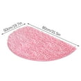 thumbnail image 3 of Binwennn Tapis de Salle de Bain Demi-Rond Doux et Confortable Épais Durable Lavable en Machine Réutilisable Couverture Tricotée Super Confortable Petite, 3 of 8
