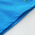 thumbnail image 5 of Ymyiu Baby Boy Clothes Summer Toddler Baby Boy Clothes Aunties Boy Outfits Short Sleeve Tops Shorts Set Size 7-8 Years (Blue,7-8 Years), 5 of 9