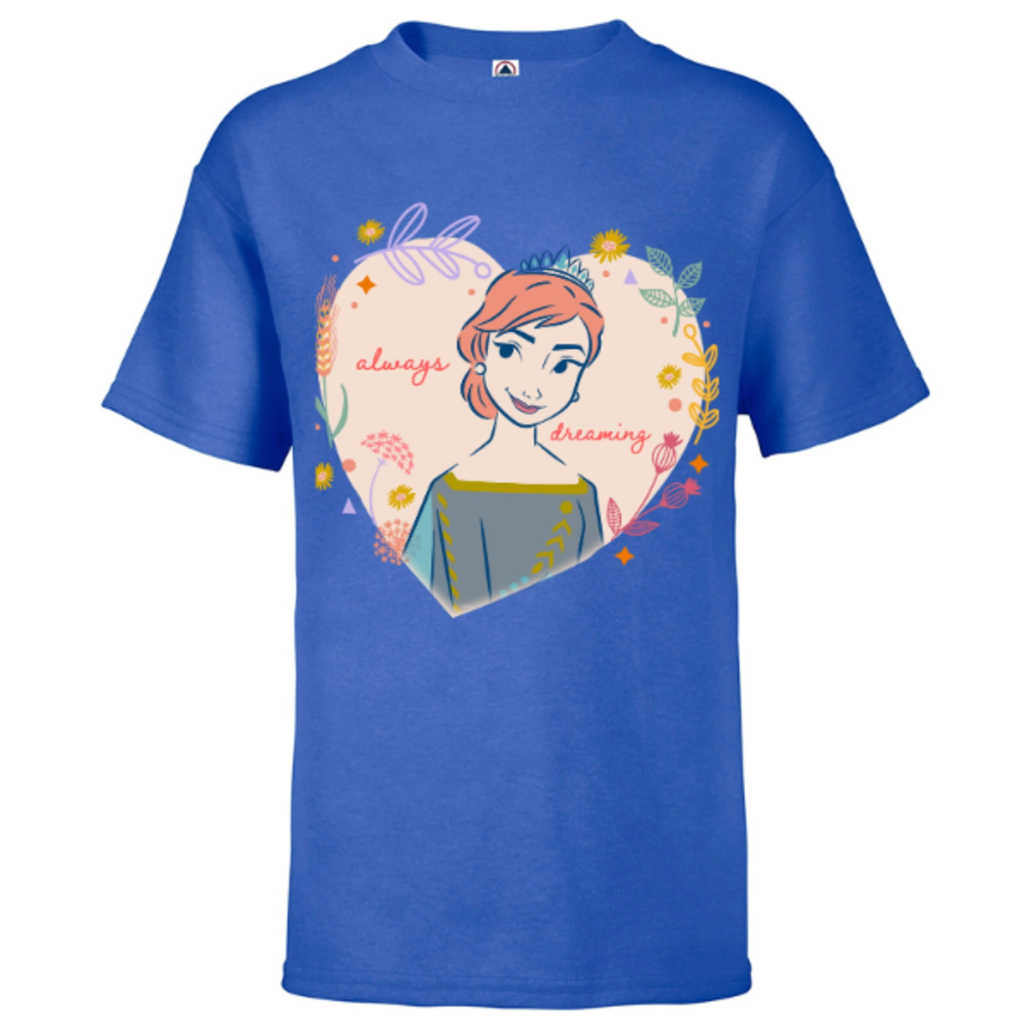Disney Frozen Anna Always Dreaming Short Sleeve TShirt for Kids