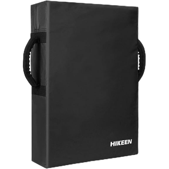 Football Blocking Pad Training Equipment Denser Softer Foam Kick Pads for Football, Basketball, Hockey, Lacrosse Tackle Dummy - 24"x16" Kick Shield Pad with Handles (1PCS)