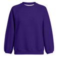 thumbnail image 4 of LIIPEE Womens Casual Solid Color Sweatshirts Autumn Cozy Long Sleeve Crew Neck Sweatshirt S-XXXL, 4 of 4