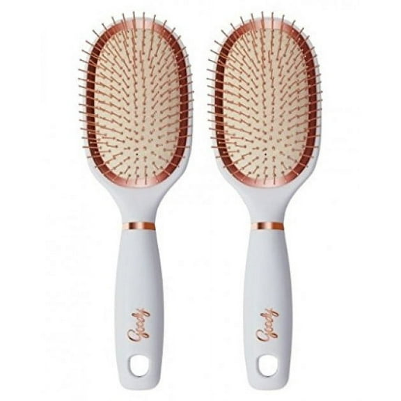 Goody Clean Radiance Hair Brush (2 Pack, Oval Brush)