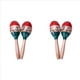 thumbnail image 1 of 2 Par Maracas de Madera Grande 25cm Instrumento Musical Educativo Juguete para Niños Maraca de Niños, 1 of 5