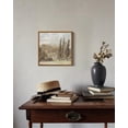 thumbnail image 5 of HFDF SquareCanvas Wall Art, Scenery Sky Clouds Valley Grassland Farmhouse Wall Art Decor, Classical Nature Retro Painting for Living Room Bedroom Office Home Decor 24x16inch Framed, 5 of 6