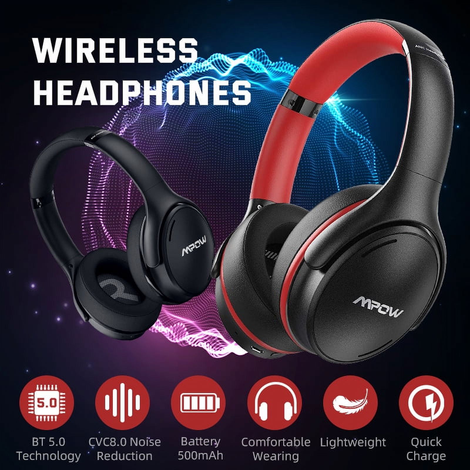 Mpow h19 ipo 2025 anc wireless headphones