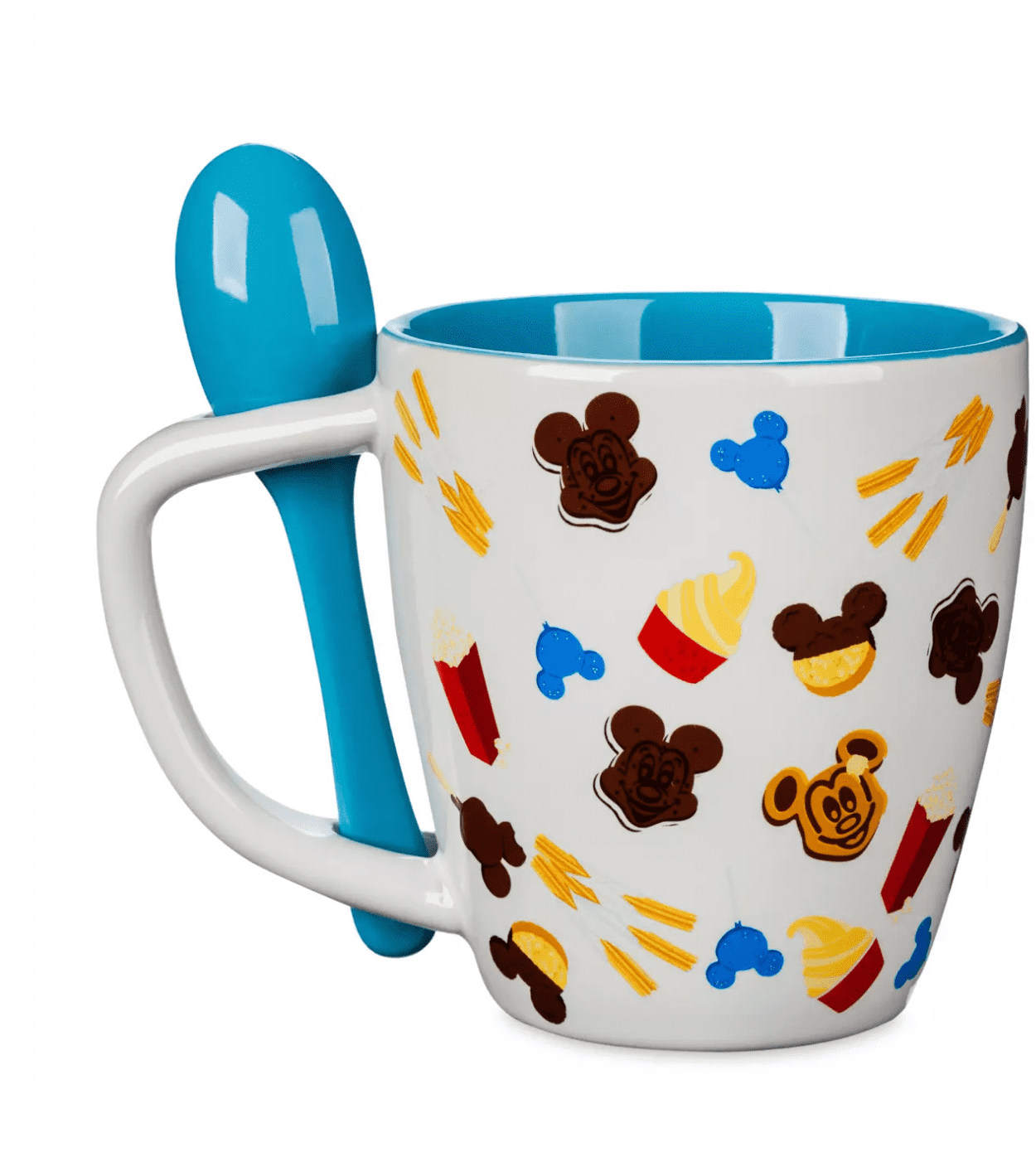 350ML Disney Mickey Mouse Coffee Mugs with Spoon Cartoon Daisy