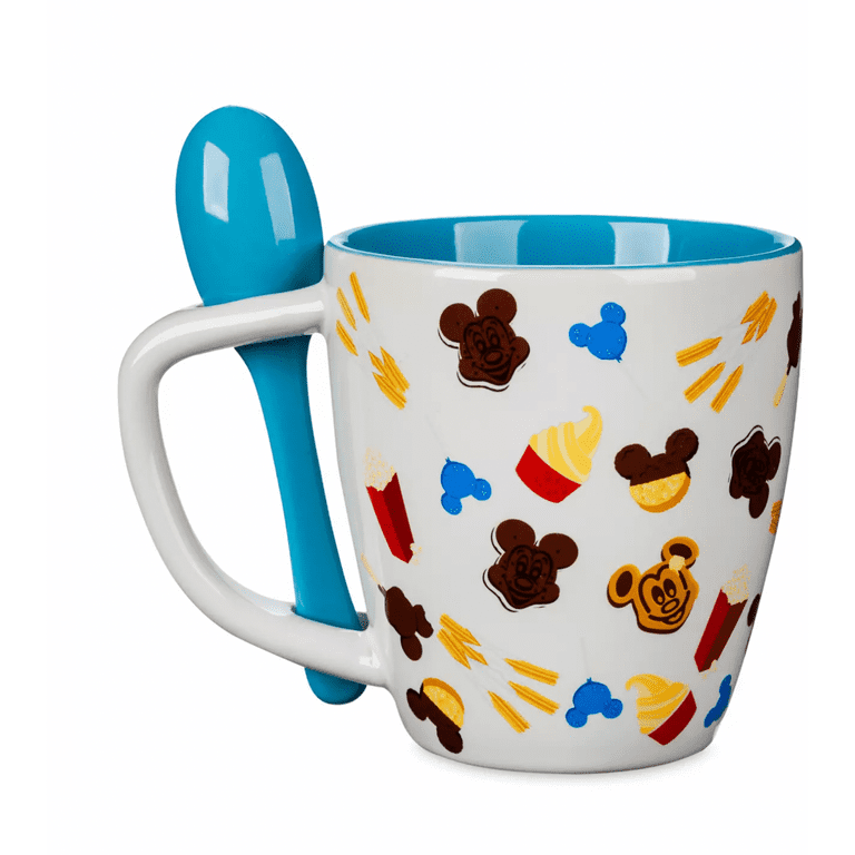 Disney Blend Mickey's Coffee Theme Perks Mug Set - Mickey & Minnie Mouse Cup