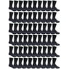 180 Pairs Case of Mens Sports Crew Socks, King Size 13-16, Wholesale Bulk Pack Athletic Sock, by WSD (Black)