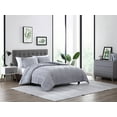 thumbnail image 3 of G3 Home 90025 Elm Comforter Set, Gray - King Size - 3 Piece, 3 of 6