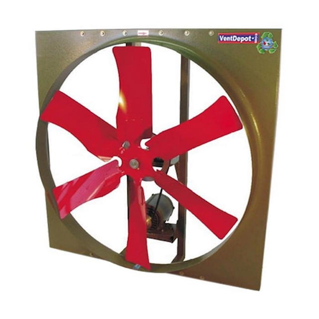Soplador de Aire Industrial VentiWab Aspas 36"Ø 21621m3/hr 220/440V3.0/1.5A 3F 3/4HP 68dB.