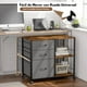 thumbnail image 2 of Cómoda con Cajones FurnitureR Organizador Armario Moderno con Ruedas, 2 of 10