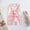 Pink 1, variant on Lenago Baby Girls Boys Rompers Jumpsuits Infant Cute Cartoon Pattern Short Sleeved Romper Bodysuits Playsuits
