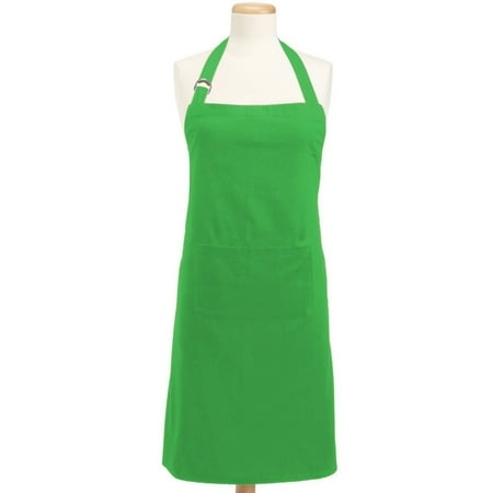 

Contemporary Home Living 28 x 32 Solid Neon Green Chef Apron