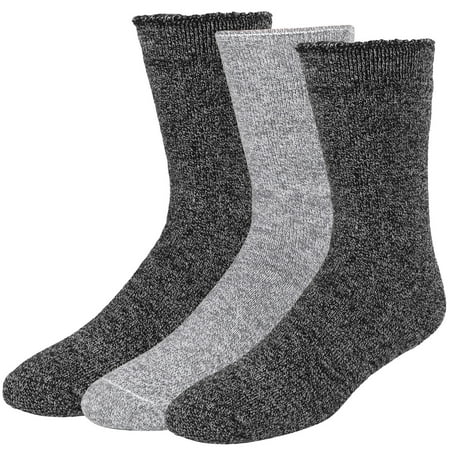 Falari 3-Pack Men's Thermal Socks Heated Sox 10-13 Keep Foot Warm For Cold (Best Warm Socks For Cold Weather)