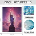 thumbnail image 3 of Diamond Art Kit for Adults, Torch Glow Skies Diamond Painting for Adults Beginners, DIY Diamond Art Painting Kits, 5D Diamond Painting Crafts for Home Decor 12x16 Frameless, 3 of 7