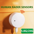 thumbnail image 4 of WIFI Human Presence Sensor Detector Radar Wave Detection Sensor for Home Security Tuya Human Body Exists Sensor 5.8G, 4 of 10