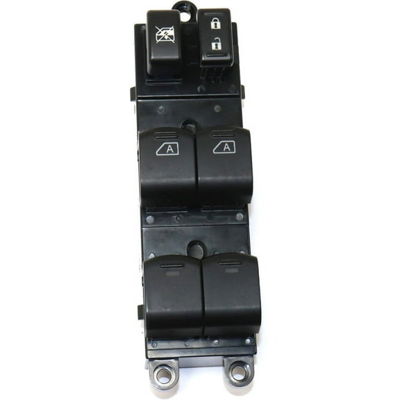 WINDOW SWITCH Compatible with 2004-2015 Nissan Titan 2005-2007 Armada Front, Left Driver