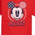 thumbnail image 3 of Disney - Americana - Mickey Usa Ears - Adult Short Sleeve Graphic T-Shirt, 3 of 5