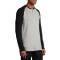 thumbnail image 6 of Hanes Men’s Ultrasoft Ribbed Modal Stretch Henley Pajama Top, 6 of 6