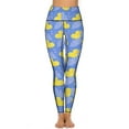 thumbnail image 4 of 2025 Rubber Ducks Leggings Cute Animal Print High Waist Yoga Pants Elegant Elastic Leggins Women Design Fitness Sports Tights, 4 of 8