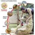 thumbnail image 2 of 1000W Electric Sheep Shears Professional Animal Clippers 6 Speed Heavy Duty for Horses Goats Alpacas with Cooling System, 2 of 6