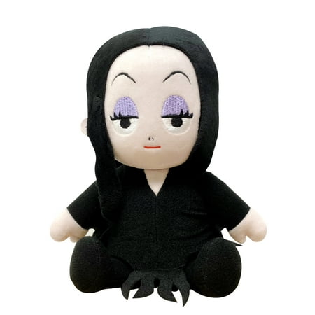 Addams Family Animated Move 2 - Morticia Addams Sitting Plush 7"H