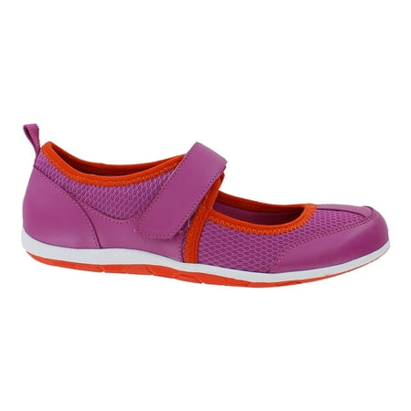 Vionic Ailie Womens Mary Jane Athletic Shoe Berry - (Best Price On Vionic Shoes)