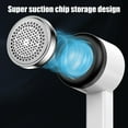 thumbnail image 4 of CASAFUN Stylish Fabric Shaver and Lint Remover with Replaceable Stainless Steel 6-leaf Blades,Rechargeable Model Sweater Defuzzer Clothes Fuzz for Clothing,Couch,Furniture,Fuzz,Lint Ball,Pillings, 4 of 9