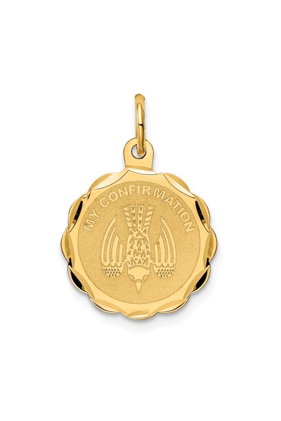 14k My Confirmation Charm in 14k Yellow Gold