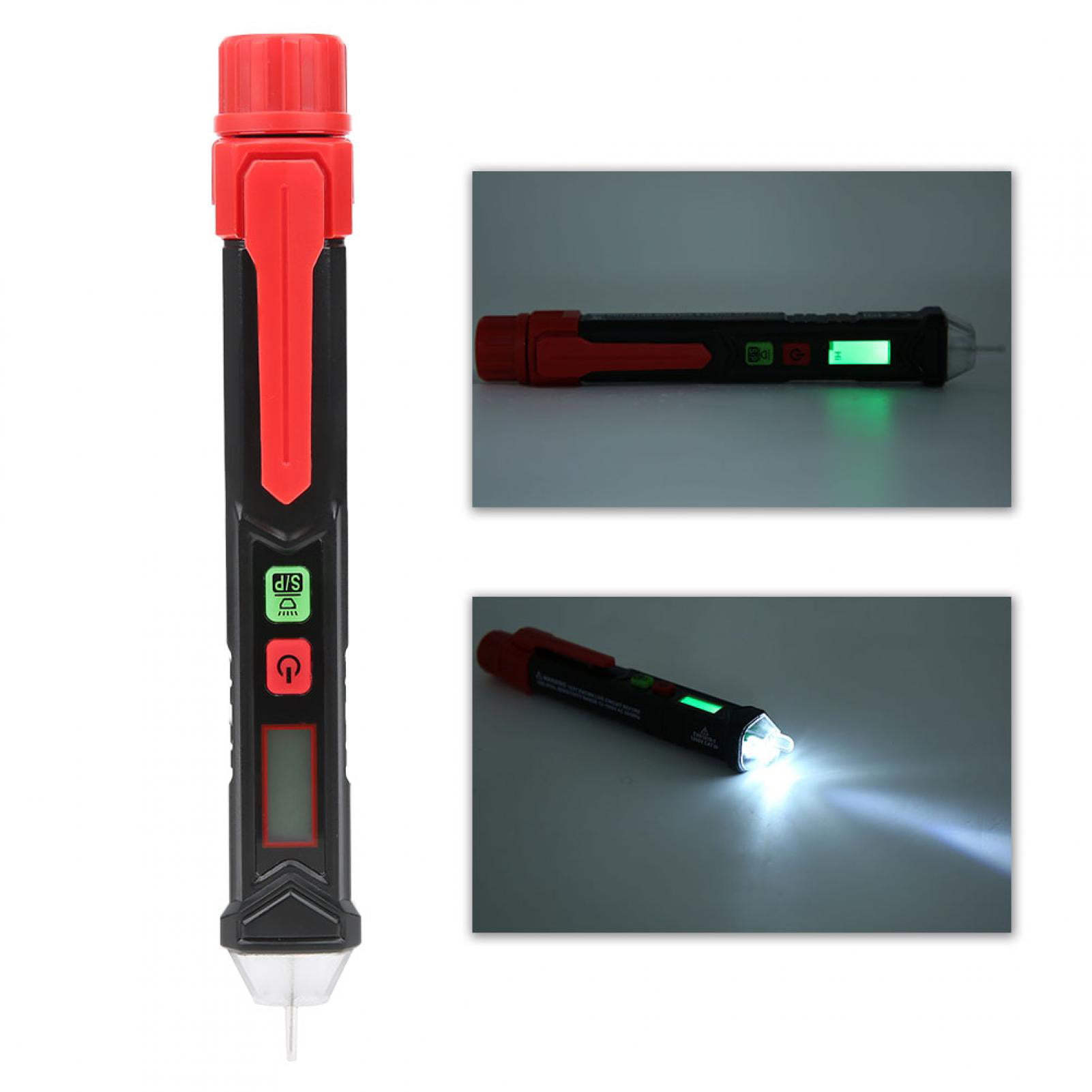 HT100P Hand‑Held Non‑Contact Test Pen Volt Detector w/ Flashlight Function Hot 