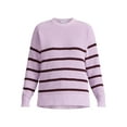 thumbnail image 5 of Time and Tru Women's Chenille Sweater with Long Sleeves, Midweight, Sizes XS-XXXL, 5 of 5