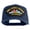 Navy, variant on WWII-Korea-Vietnam Veteran Patched Solid Cotton Twill 5 Panel Prostyle Snap Cap - Navy OSFM