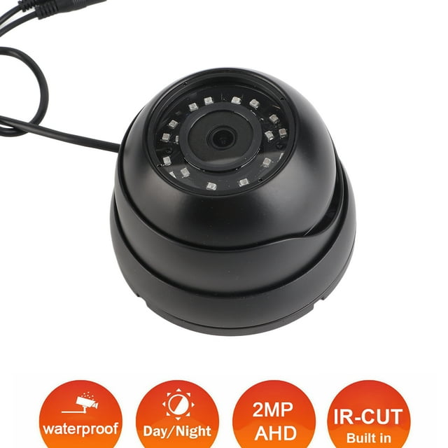 Audio Dome Camera, 1080p CCTV Dome Camera Vigilancia NTSC Para Automóvil de Embarcacacaciones de Autobús