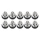 thumbnail image 3 of Steel Crankset Screws Waterproof Bike Screws For Bicycle Components Fine And Tight Tooth Pattern 10Pcs, 3 of 4