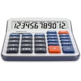 thumbnail image 3 of Calculadora, Botón LCD Grande de 12 Dígitos con Energía Solar (OS-6M), 3 of 3