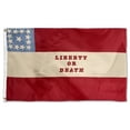 thumbnail image 2 of Bayyon Stuart’s Cavalry Liberty or Death Flag Banner with Grommets 3x5Feet Man cave Decor, 2 of 6