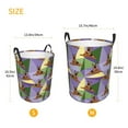 thumbnail image 5 of Balery German Shepherd Dog Round Laundry Basket with Handles Waterproof Freestanding Laundry Hamper for Clothes Toys in the Dorm and Family-Medium, 5 of 8