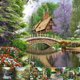 thumbnail image 1 of Taladro Pintura Diamante (DE0955) 5D DIY Paisaje Completo Punto de Cruz Mosaico Craft Kit 30x40cm Hugtrwg Para estrenar, 1 of 2