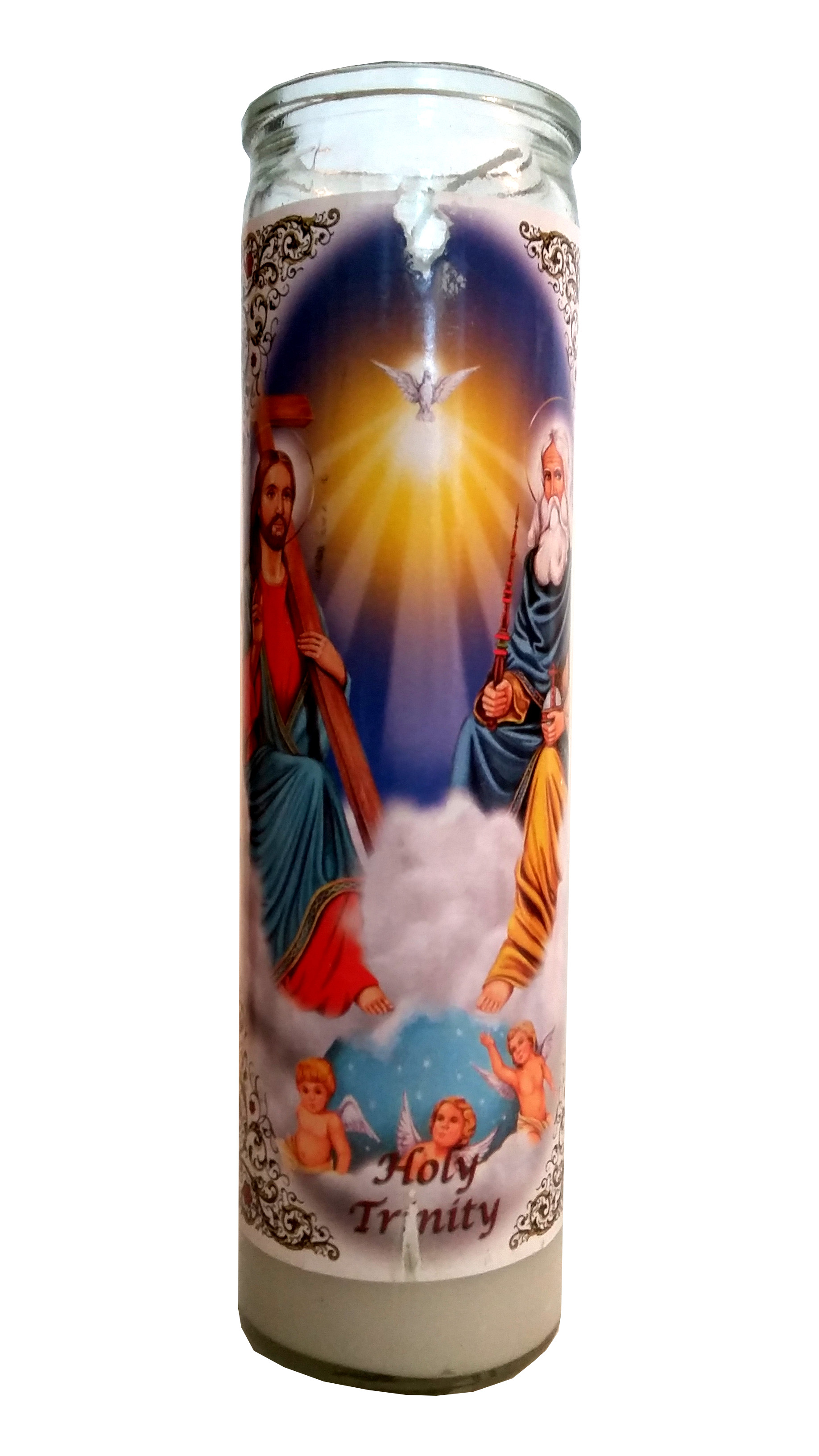 Holy Trinity (Santisima Trinidad) Devotional Candle - image 1 of 2