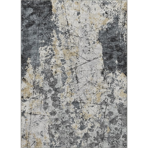 Dalyn Rugs Camberly Area Rug CM3 CM3MN5X8 Midnight, 5' x 7'6"
