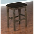 thumbnail image 5 of Home Bar and Bar Stools with Cushion in Tobacco Leaf 3 Piece Set, 5 of 18